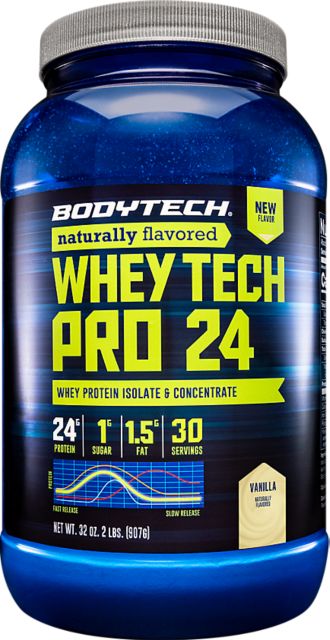 BodyTech  WHEY TECH PRO 24 NATURAL VANIL 2 LB