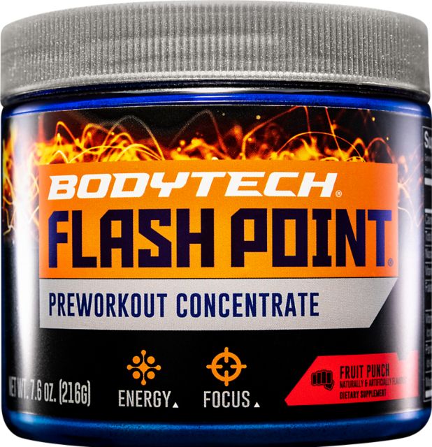 BodyTech  FLASH POINT FRUIT PUNCH 7.6 OZ