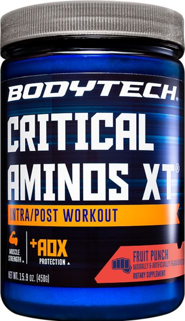 BodyTech  CRITICAL AMINOS XT - FRUIT PUN 16 OZ