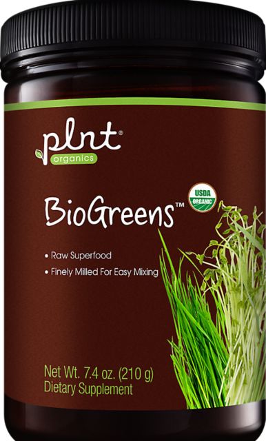 plnt  BIOGREENS ORGANIC 7.4 OZ