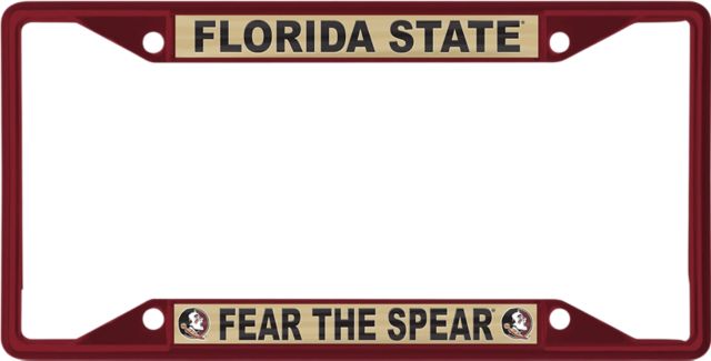 Florida State University Seminoles License Plate Frame