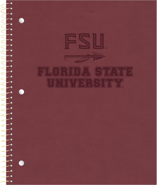 Florida State University 1 Subject Notebook