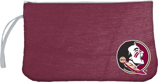 Florida State University Crosshatch Wristlet