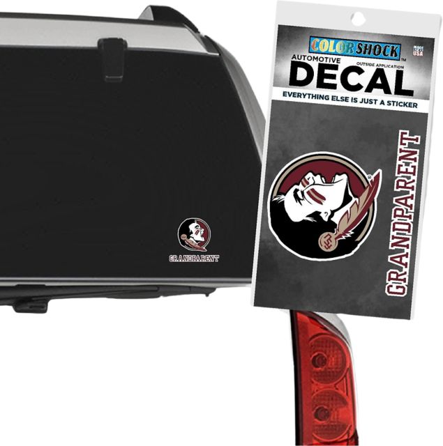 Florida State University Seminoles Grandparent Decal