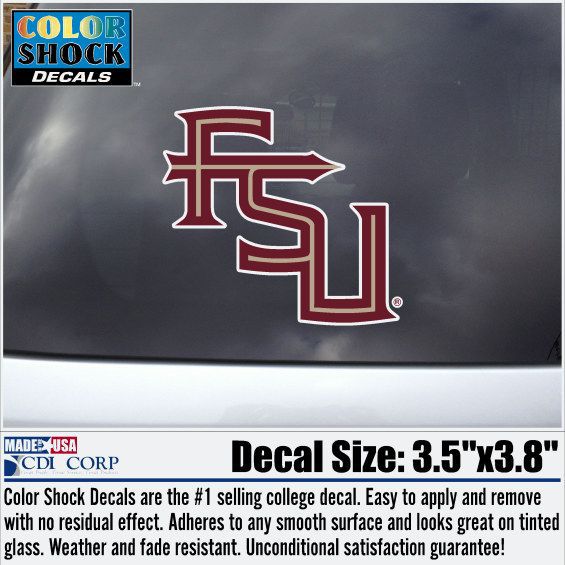 Florida State University Decal Alternate