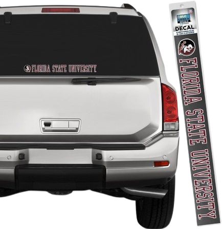 Florida State University Seminoles Strip Decal