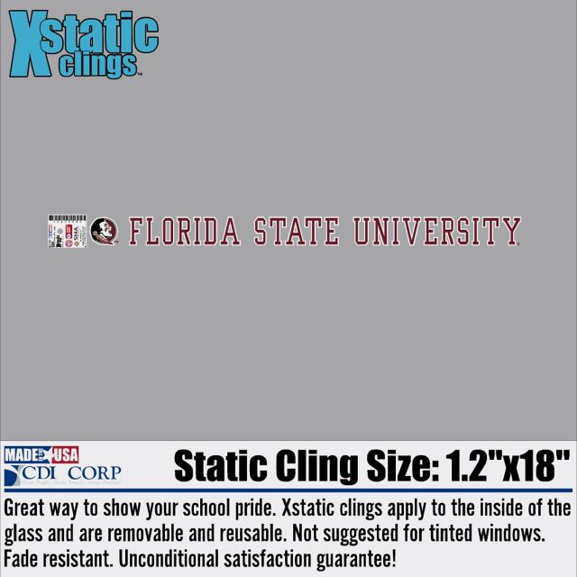 Florida State University Seminoles Strip Decal