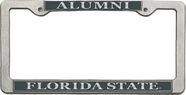Florida State University Alumni License Plate Frame