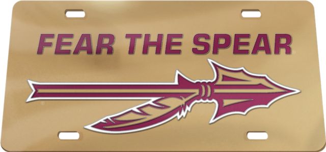 Florida State University License Plate Frame