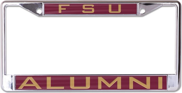 Florida State University Alumni License Plate Frame
