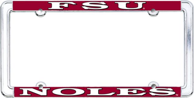 Florida State University Seminoles Thin Dome License Plate Frame