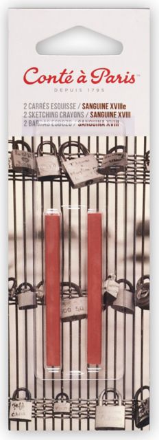 CRAYON SKETCH 2PACK 18TH CENTURY SANGUINE CARD