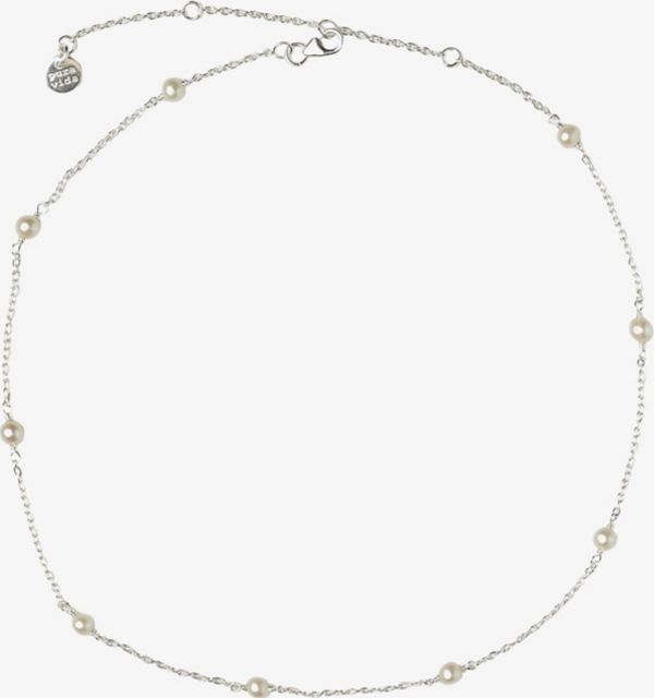 Multi Gem Choker Pearl