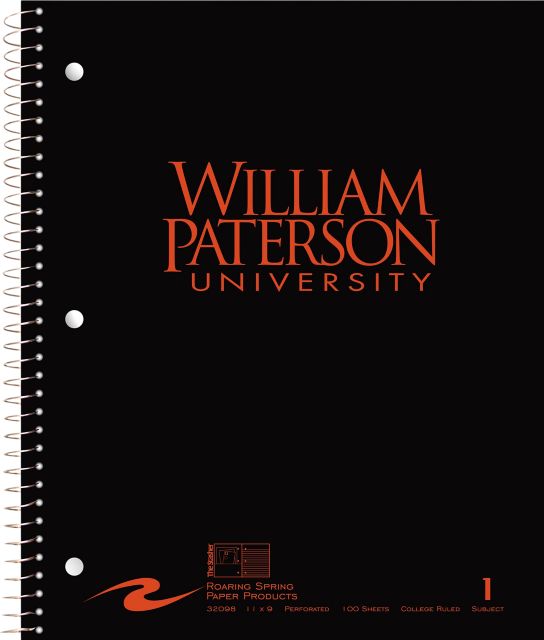 William Paterson University Notebook 100-Sheet