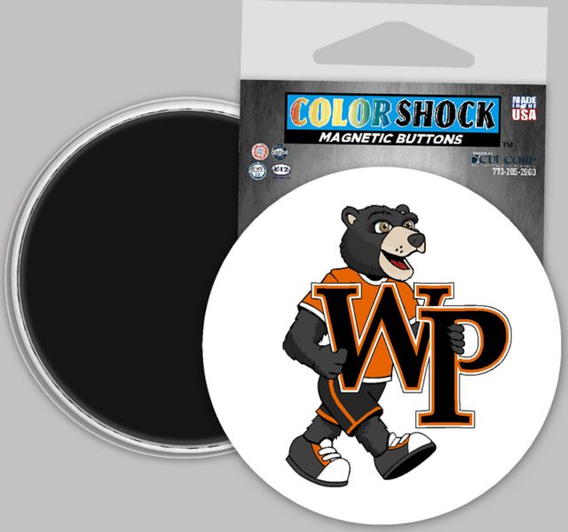 William Paterson University Pioneers 3" Button Magnet