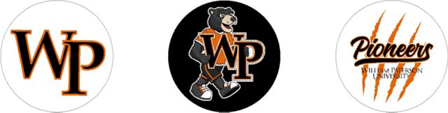 William Paterson University Pioneers Mini Button - 3 Pack