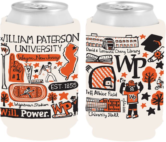 William Paterson University Julia Gash Can Coozie