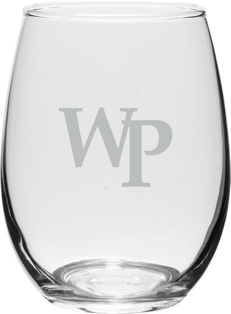 William Paterson University 15 Oz. Pioneers Wine Glass