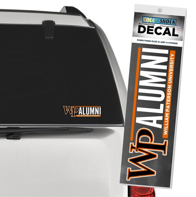 William Paterson University Pioneers Alumni Decal