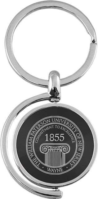 William Paterson University Spinner Key Tag