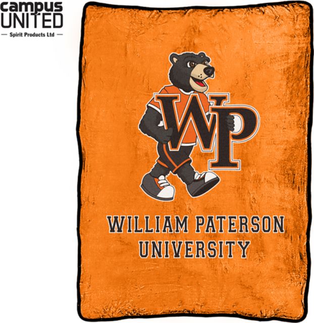 William Paterson University Silk Touch Throw Blanket