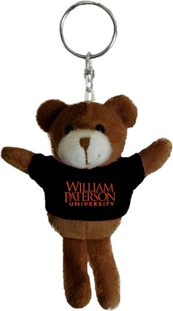 William Paterson University Plush Keychain