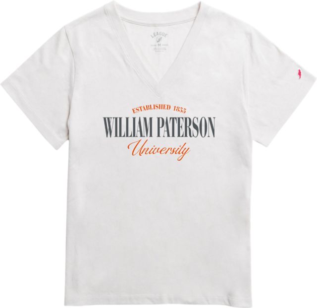 William Paterson University Women's V-Neck Short Sleeve T-Shirt