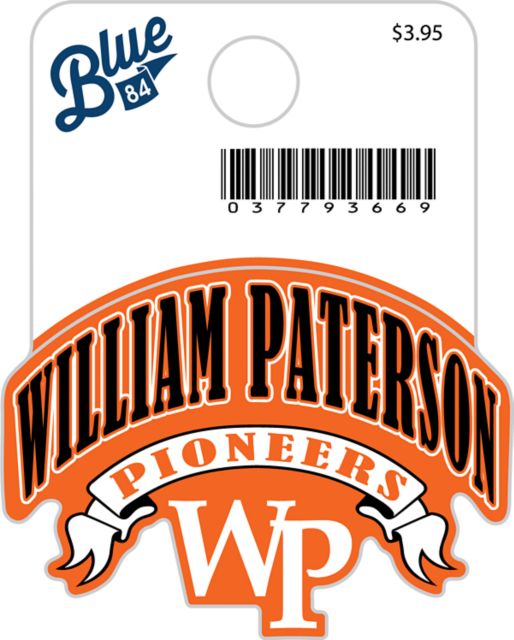 William Paterson University Pioneers Mini Sticker