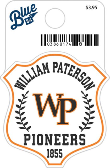 William Paterson University Pioneers Mini Sticker