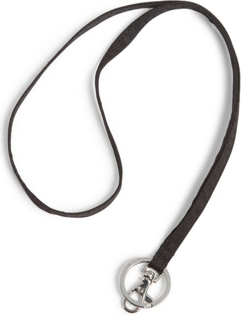 BLACK REACTIVE LANYARD