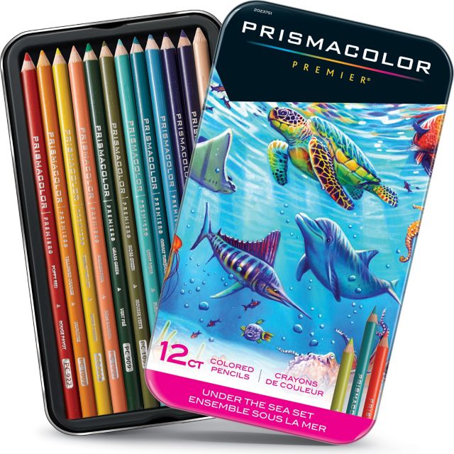 Prismacolor Pencil Under The Sea 12 Color Set