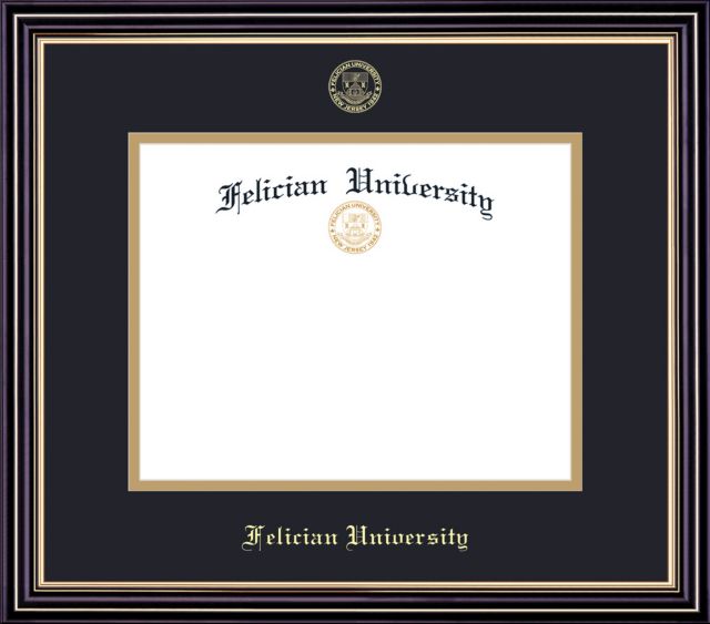 Felician University 8.5'' x 11'' Prestige Diploma Frame