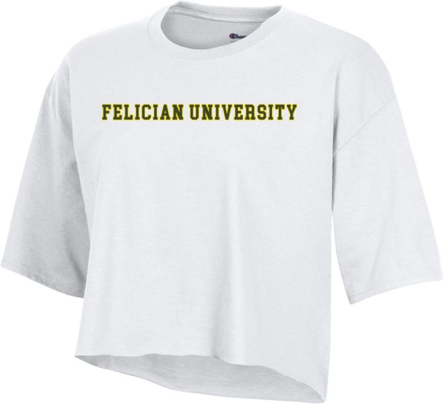 Felician University Women's Crop T-Shirt