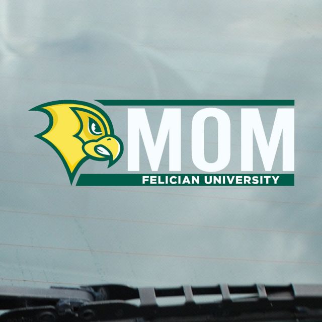 Felician University Golden Falcons Mom Decal