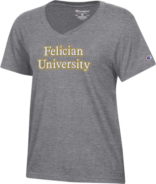 Felician University Women's V-Neck Short Sleeve T-Shirt