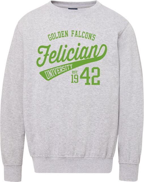 Felician University Golden Falcons Fleece Crewneck