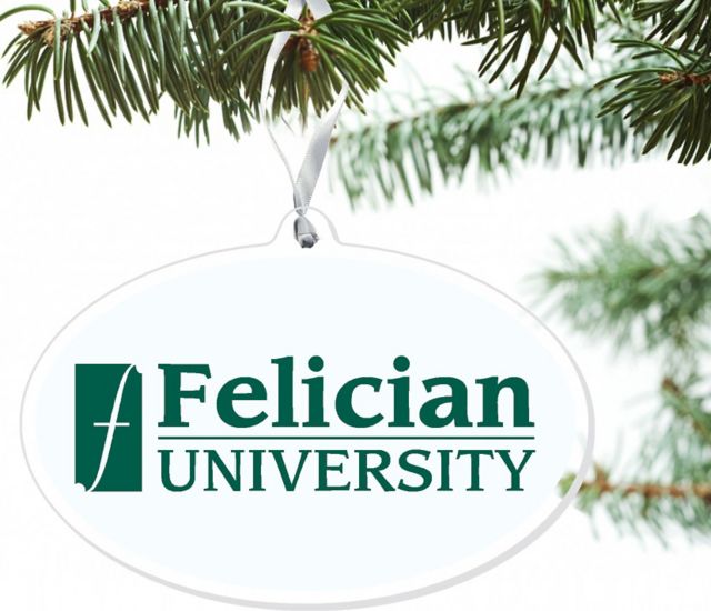 Felician University 3'' x 4'' Ornament
