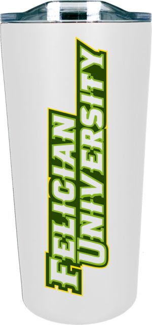 Felician University 18 oz. Soft Touch Tumbler