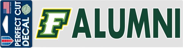 Felician University Alumni 3'' x 10'' Perfect Cut Decal
