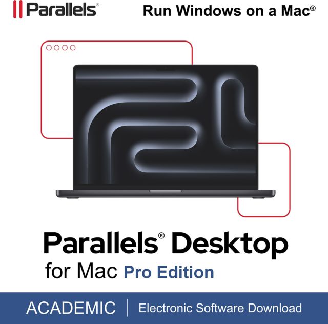 Parallels Desktop for Mac Student/Faculty License 1-YR