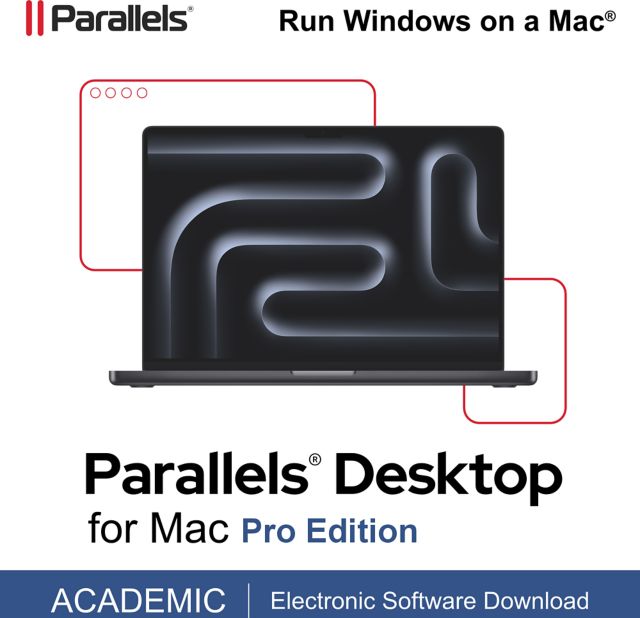 Parallels Desktop for Mac Student/Faculty License 1-YR