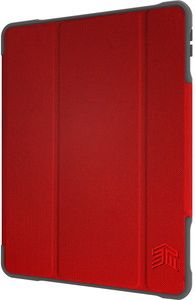 STM  Dux Plus Duo Carrying Case for 10.2 Apple iPad (7th Generation) Tablet - Red - ONLINE ONLY
