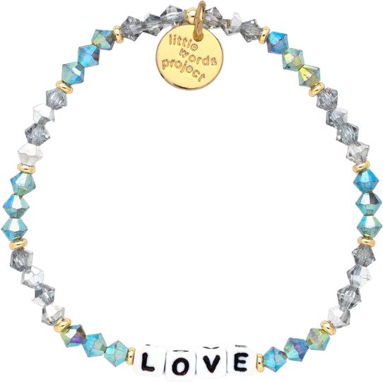 Little Words Project Sunshine Beaded Stretch Bracelet