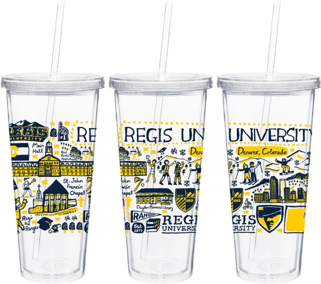 Regis University Julia Gash 20 oz. Tumbler with Straw