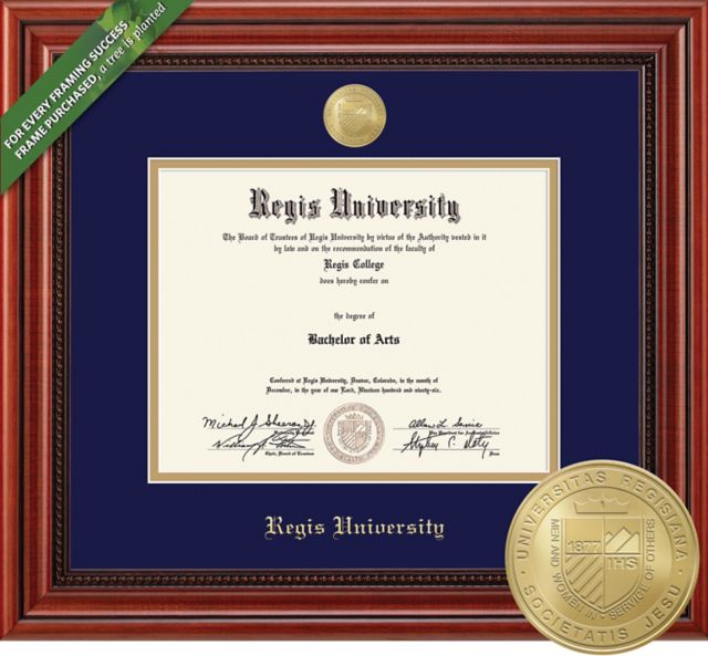 Regis University 8 in. x 10 in. Diploma Frame