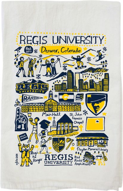 Regis University Julia Gash Kitchen Towel