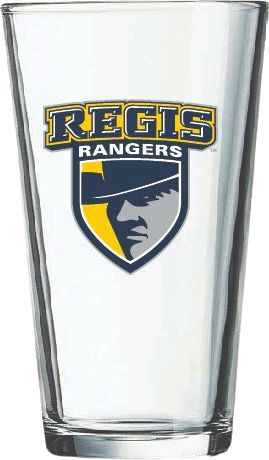Regis University Rangers 16 oz. Glass