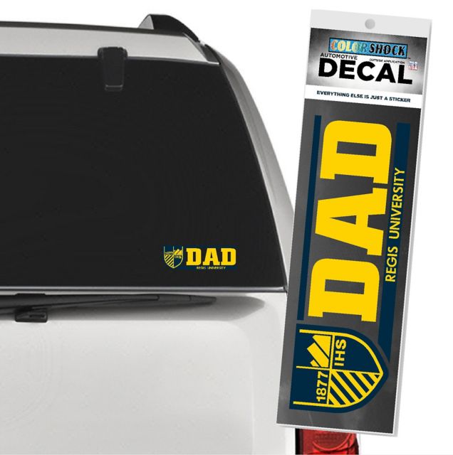 Regis University Dad Decal