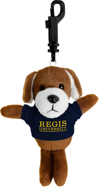 Regis University Plush Keychain