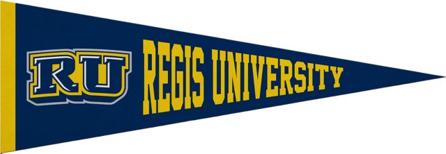 Regis University 5x15 Pennant